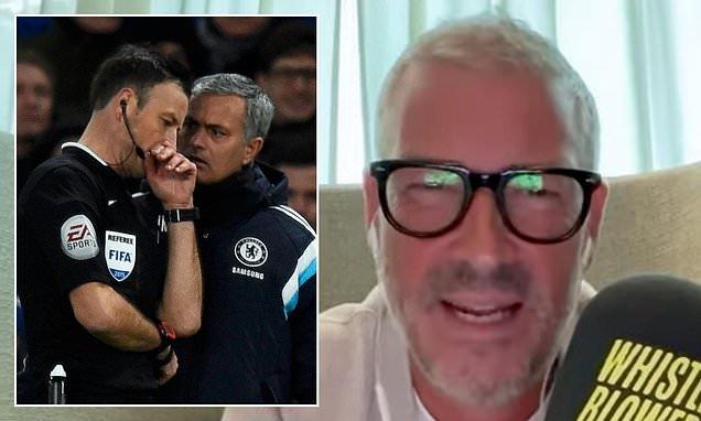 影响裁判的, 穆里尼奥早, 他曾与时任 影响裁判的, 穆里尼奥早, 他曾与时任